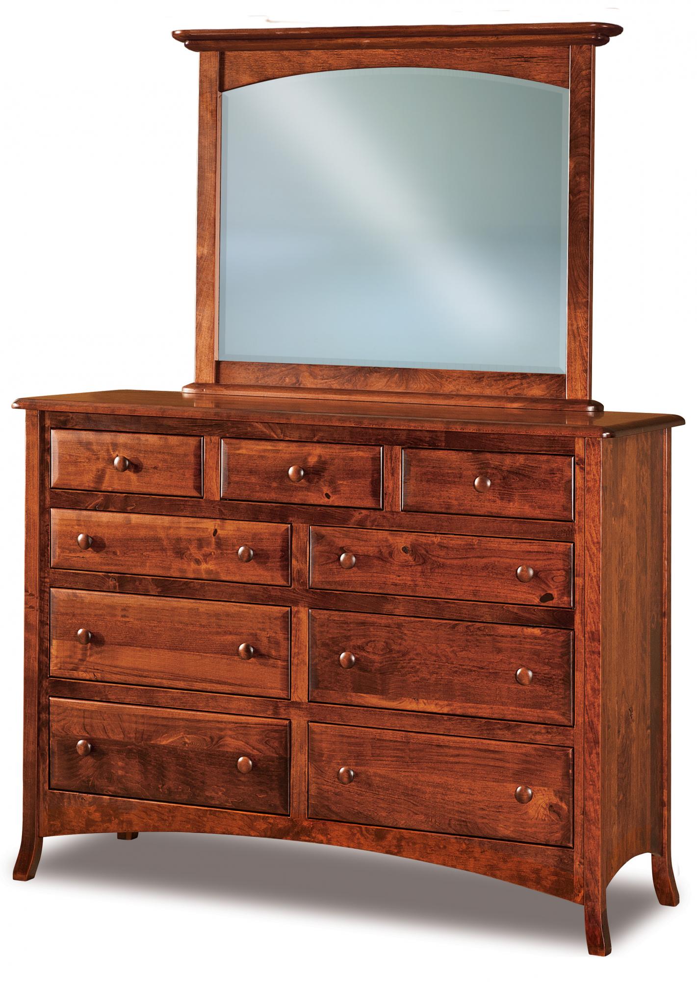 Carlisle 9 Drawer Dressers - Amish Furniture Store - Mankato, MN