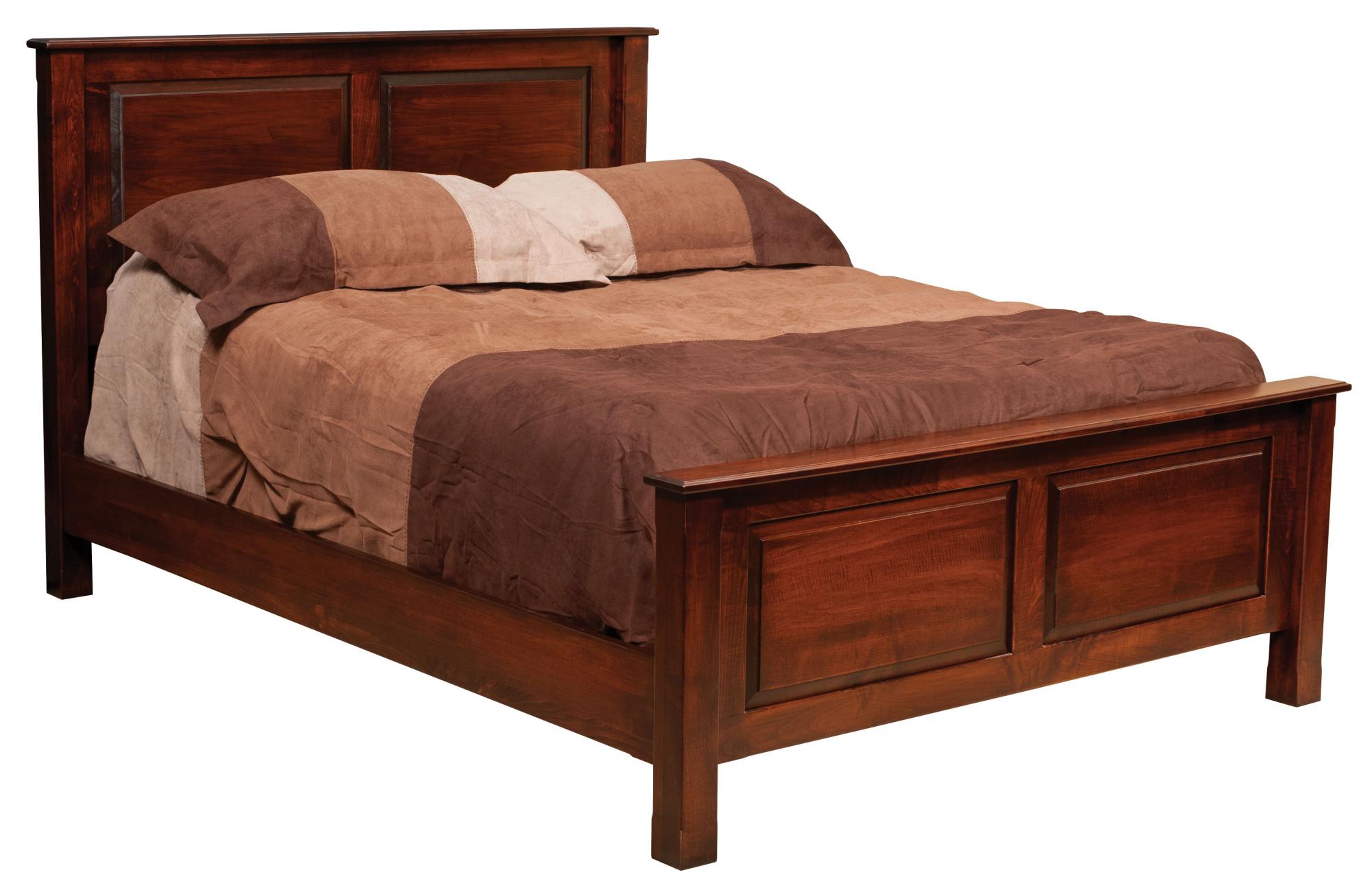 4 Piece Edinburgh Traditional Bedroom Set Brown Cherry ...