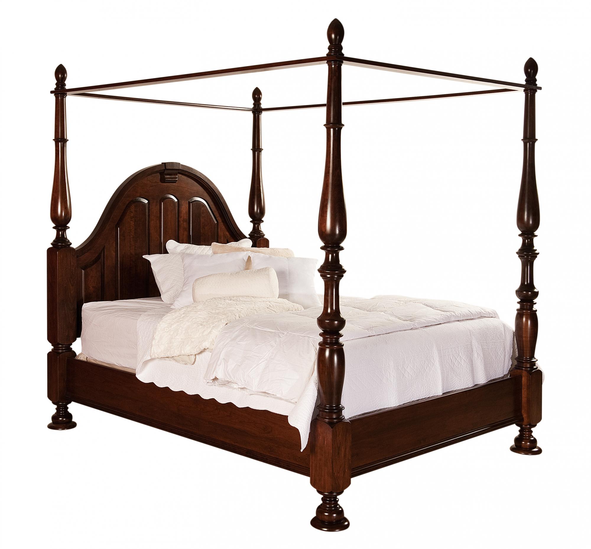 Кровать с балясинами