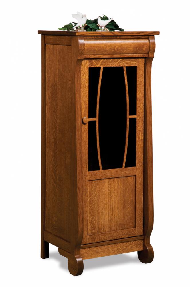 Old Classic Sleigh Stereo Cabinets Amish Furniture Store