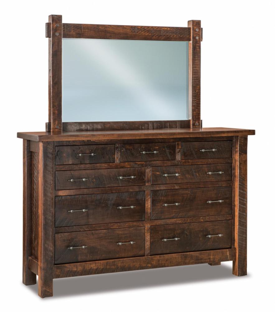 Houston 9 Drawer Dressers Amish Furniture Store Mankato Mn