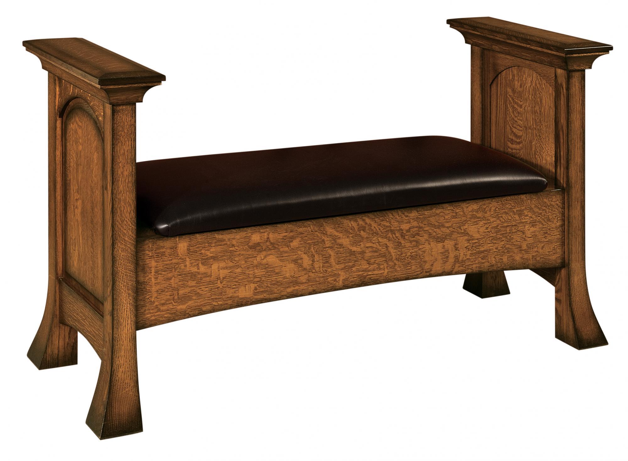 Amish storage deals bench