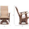 05-High-Back-Roll-Back-Swivel-Glider_Tudor-Brown-&-Weathered-Wood_Side_3324