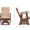 05-Low-Back-Roll-Back-Swivel-Glider_Tudor-Brown-&-Weathered-Wood_Side_3260 05-Low-Back-Roll-Back-Swivel-Glider_Tudor-Brown-&-Weathered-Wood_Side_3260
