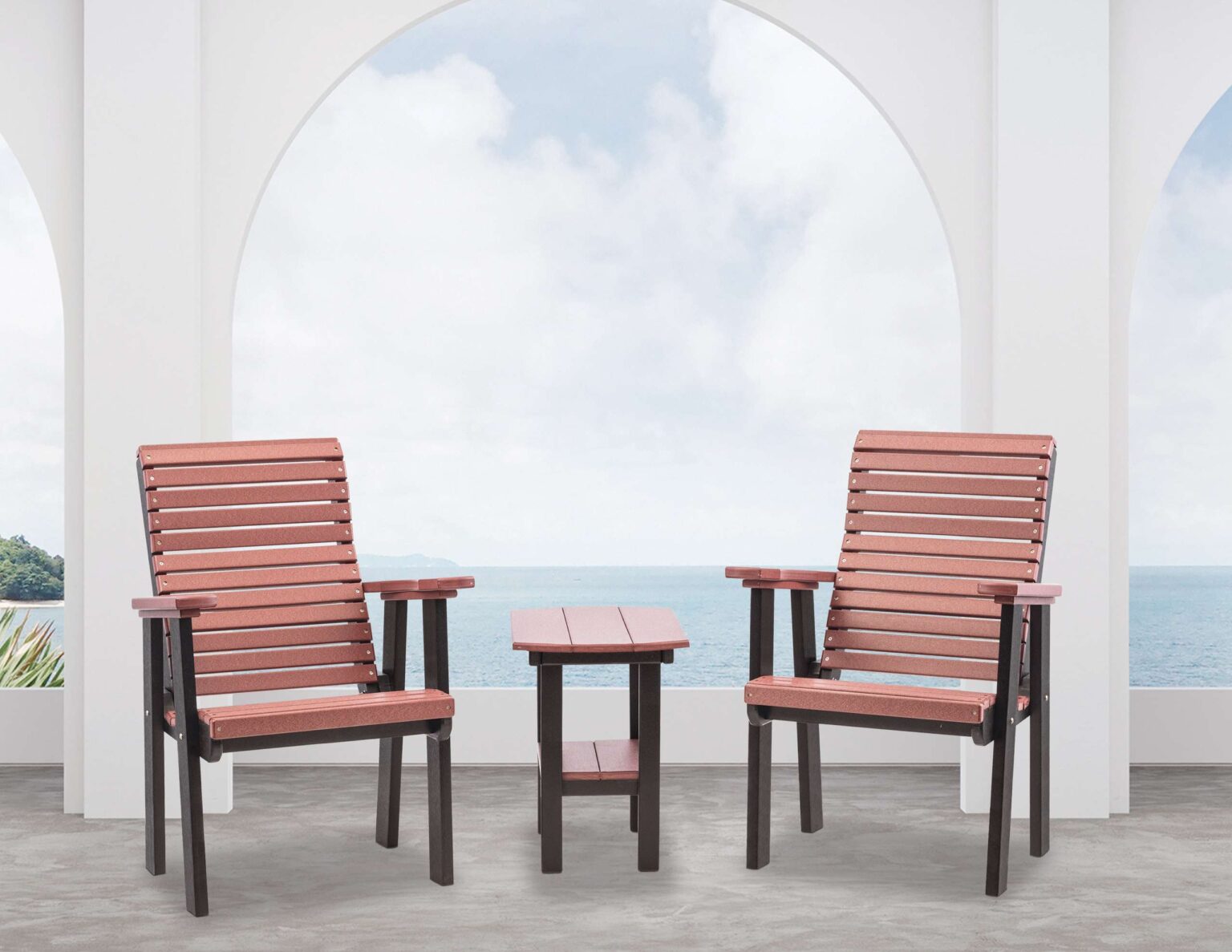 Anchor-Bay-Chair_Black-and-Cherry_Lifestyle