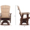 Grand-Lake-Swivel-Glider_Tudor-Brown-and-Weathered-Wood_Side-8677 Grand-Lake-Swivel-Glider_Tudor-Brown-and-Weathered-Wood_Side-8677