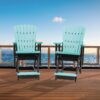 Grand-Lake-Balcony-Glider_Black-and-Aruba-Blue_Lifestyle Grand-Lake-Balcony-Glider_Black-and-Aruba-Blue_Lifestyle