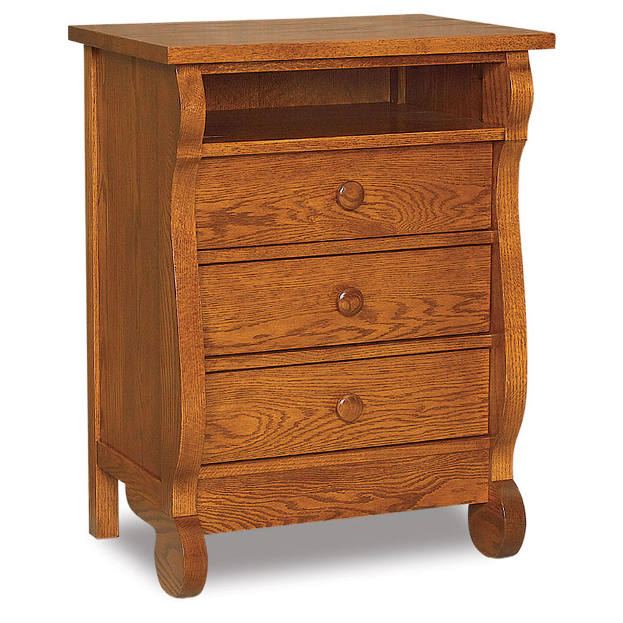 Old Classic Sleigh Nightstands