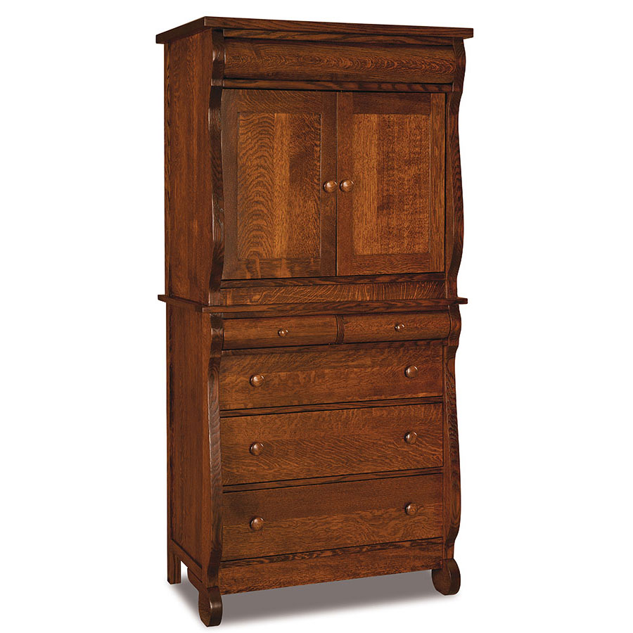Old Classic Sleigh Armoires