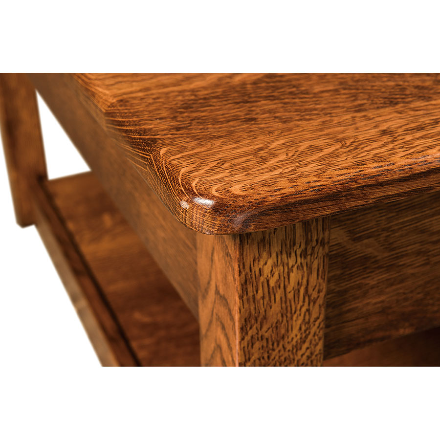 Contemporary Mission End Table