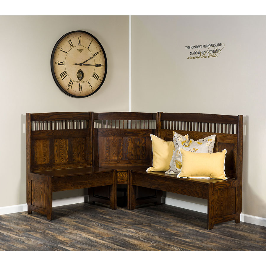 Classic Mission Dining Nook Set