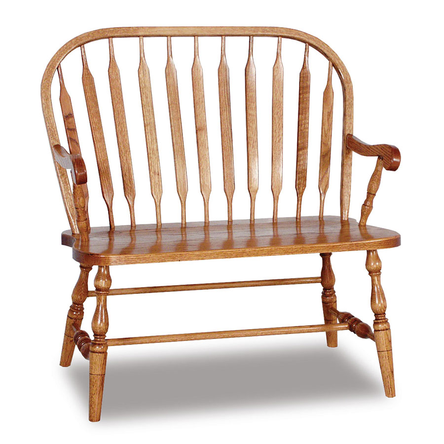 Bent Paddle Bow Bench