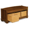 Lattice Weave Bench