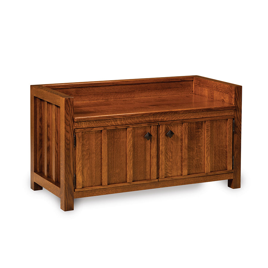 Two Door Mission Bench