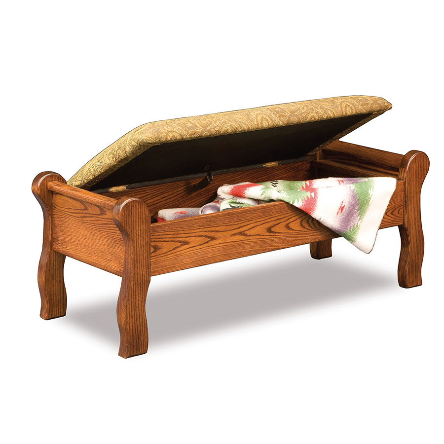 Sleigh Bed Seat