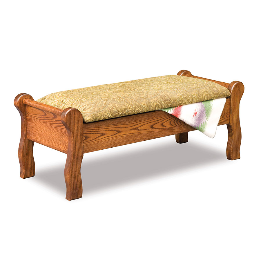 Sleigh Bed Seat