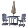 Square Pub Table and Chairs