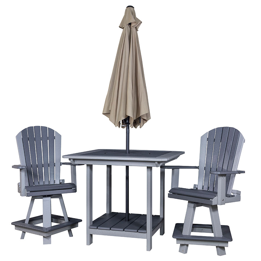 Square Pub Table and Chairs