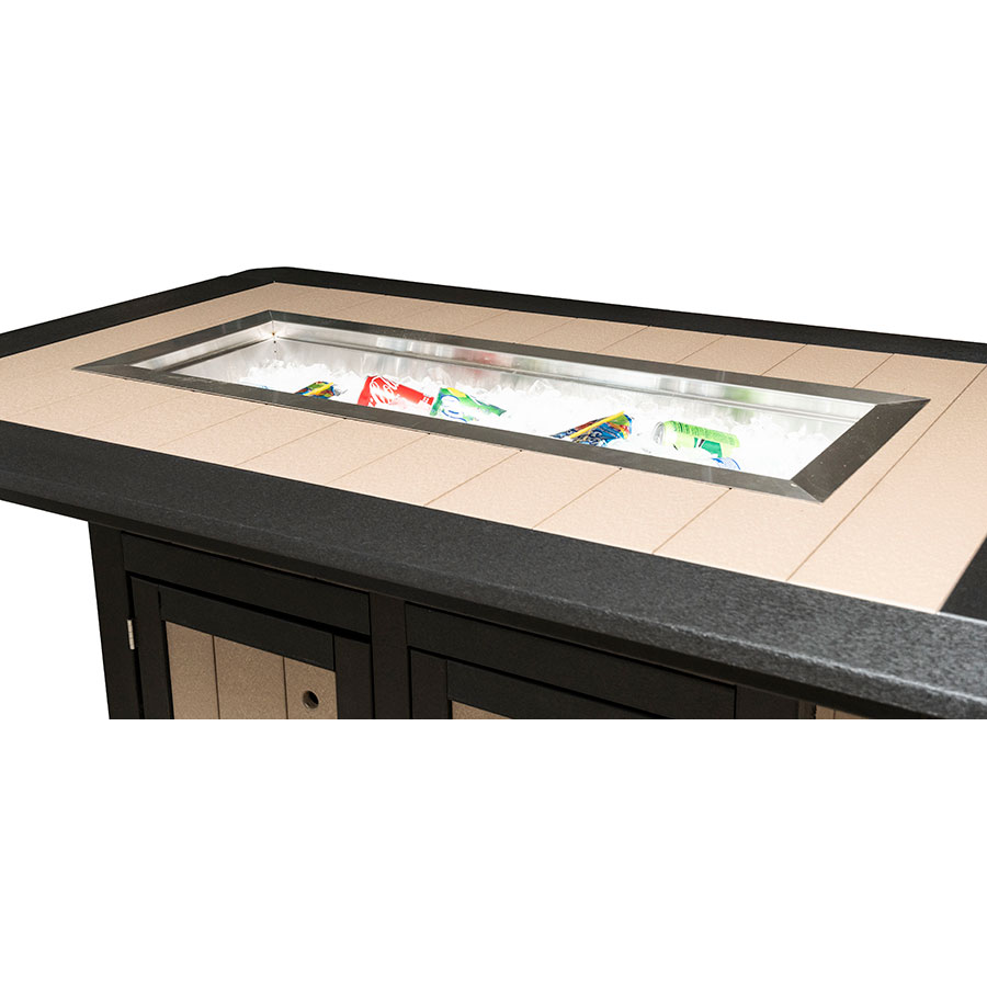 Rectangular Fire Pit Table