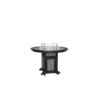 Round Counter Height Fire Pit Table