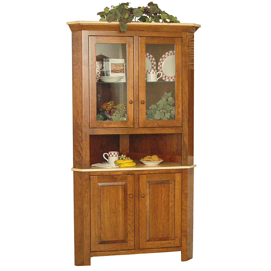 Brookline Corner Hutch