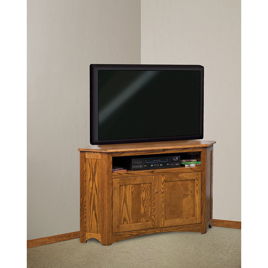 Classic Mission Corner TV Stand