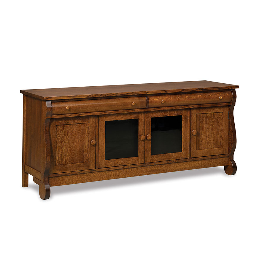 Old Classic Sleigh TV Stand