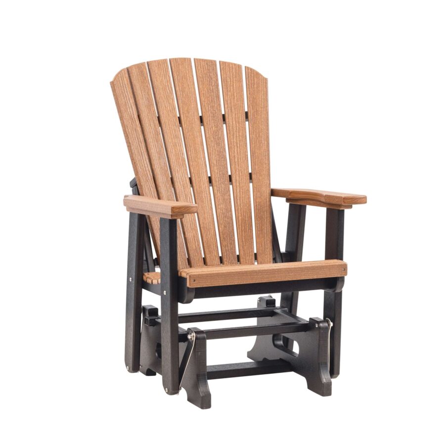 01-Grand-Lake-Glider_Black-and-Antique-Mahogany_Angle-1_3087