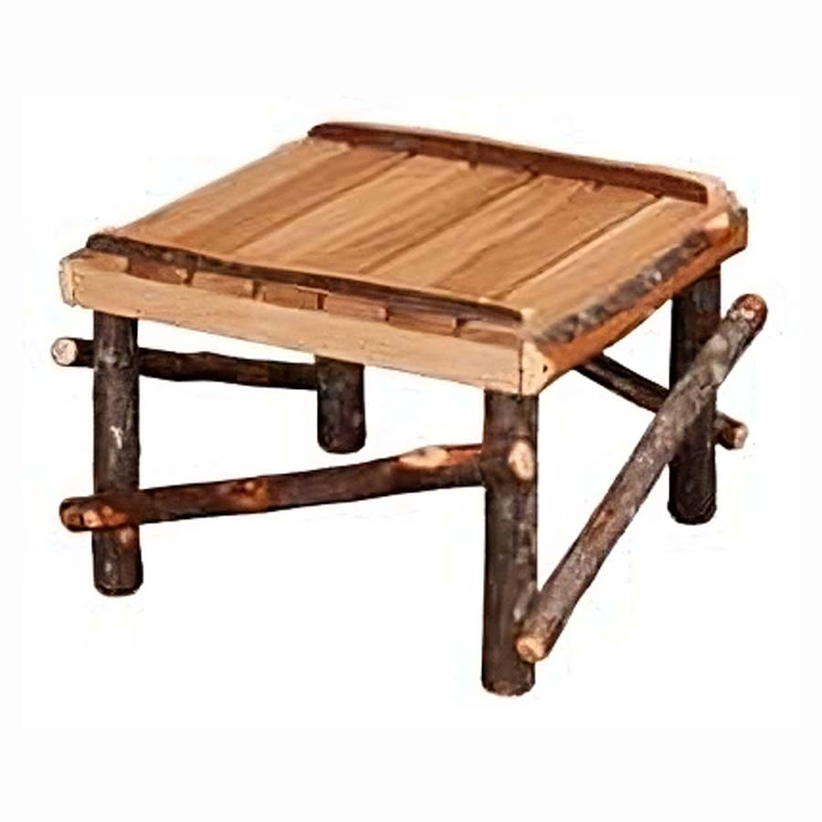 Hickory Footstools