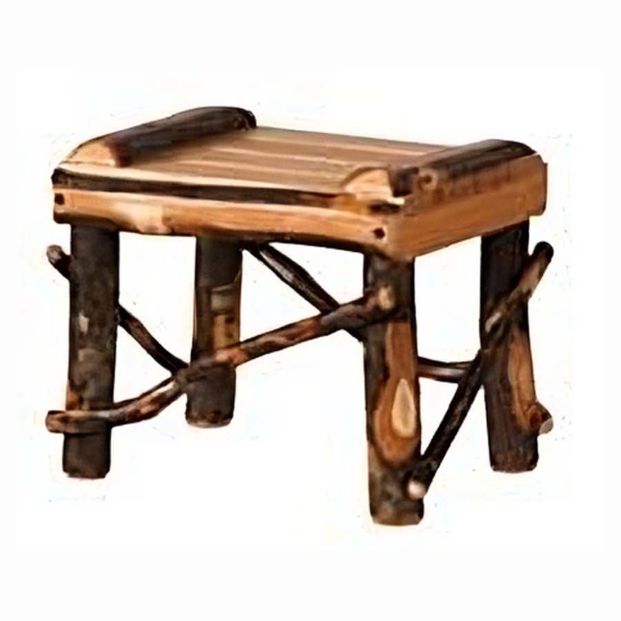 Hickory Footstools