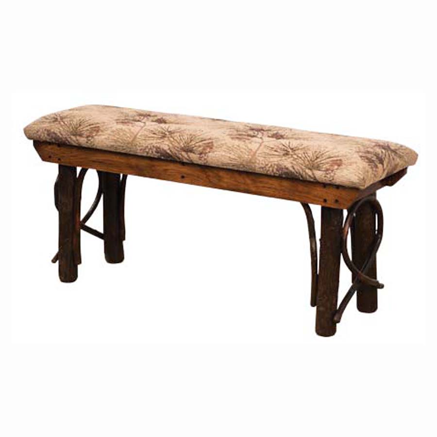 Hickory Twig Bench