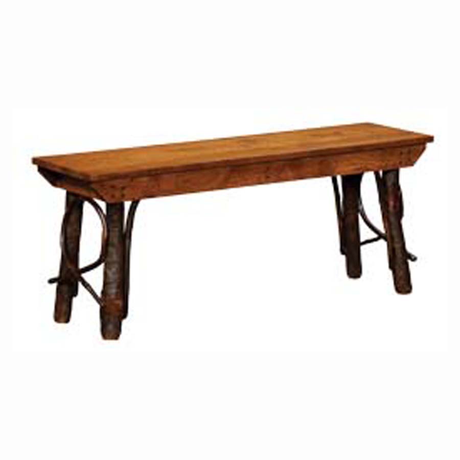 Hickory Twig Bench
