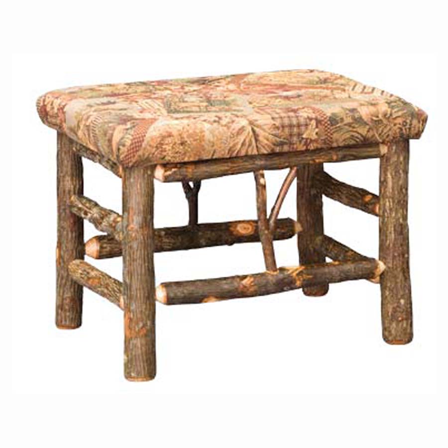 Bench with Fabric Seat
