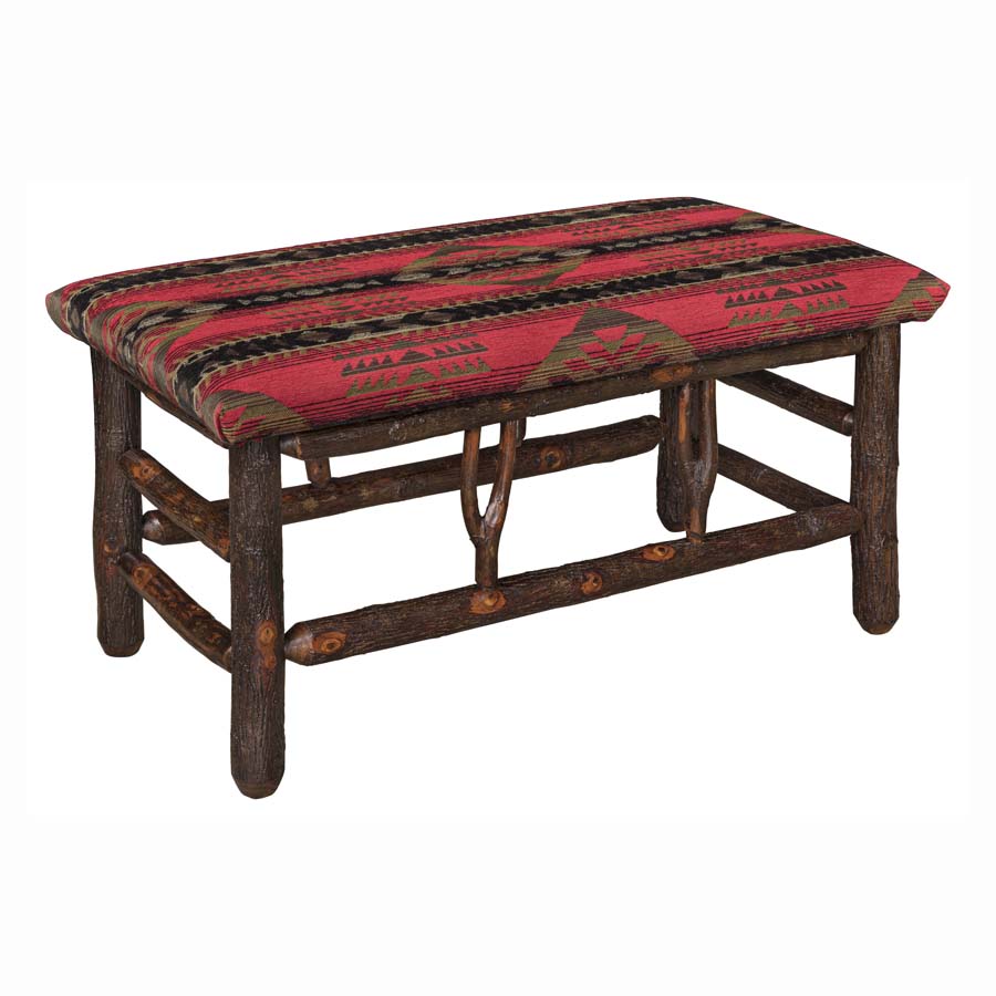 Bench with Fabric Seat