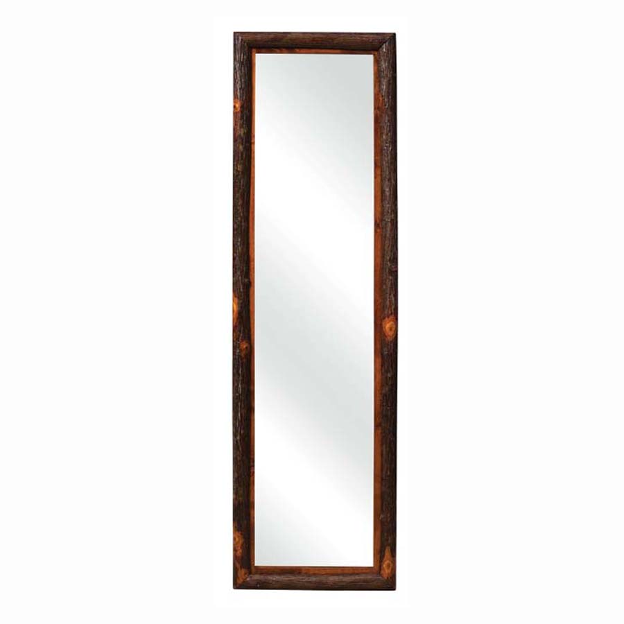 Hickory Framed Mirror
