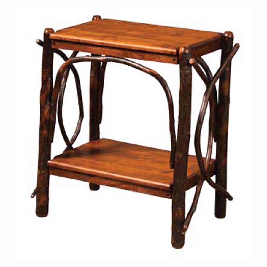 1404-EndTablewithSolidShelves