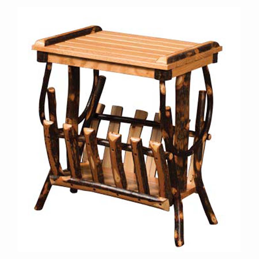 End Table / Magazine Rack