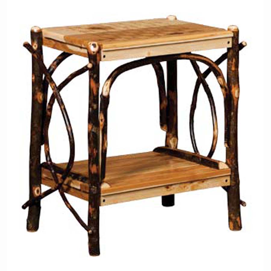 Checkerboard End Table