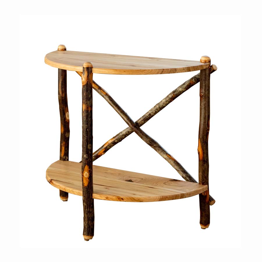 Half Round End Table