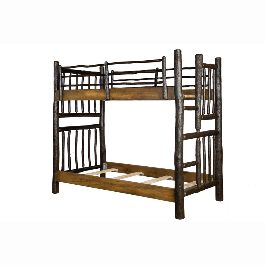 Hickory Twin Bunkbed
