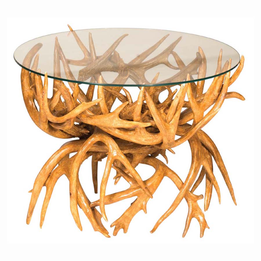 Antler End Table