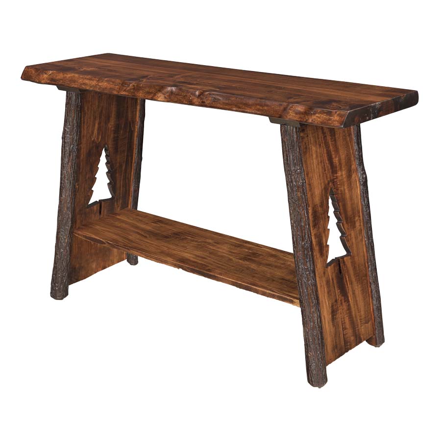 Lone Spruce Live Edge Sofa Table