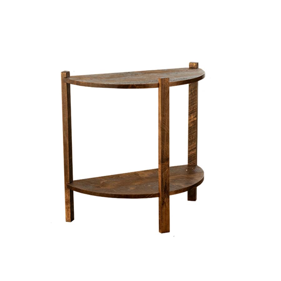 R/C Maplewood Half Round End Table
