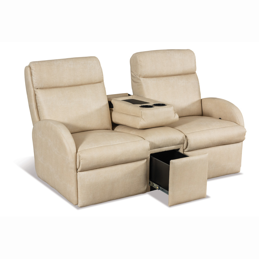 Lazy Lounger Wall Hugging Reclining Theater Seat