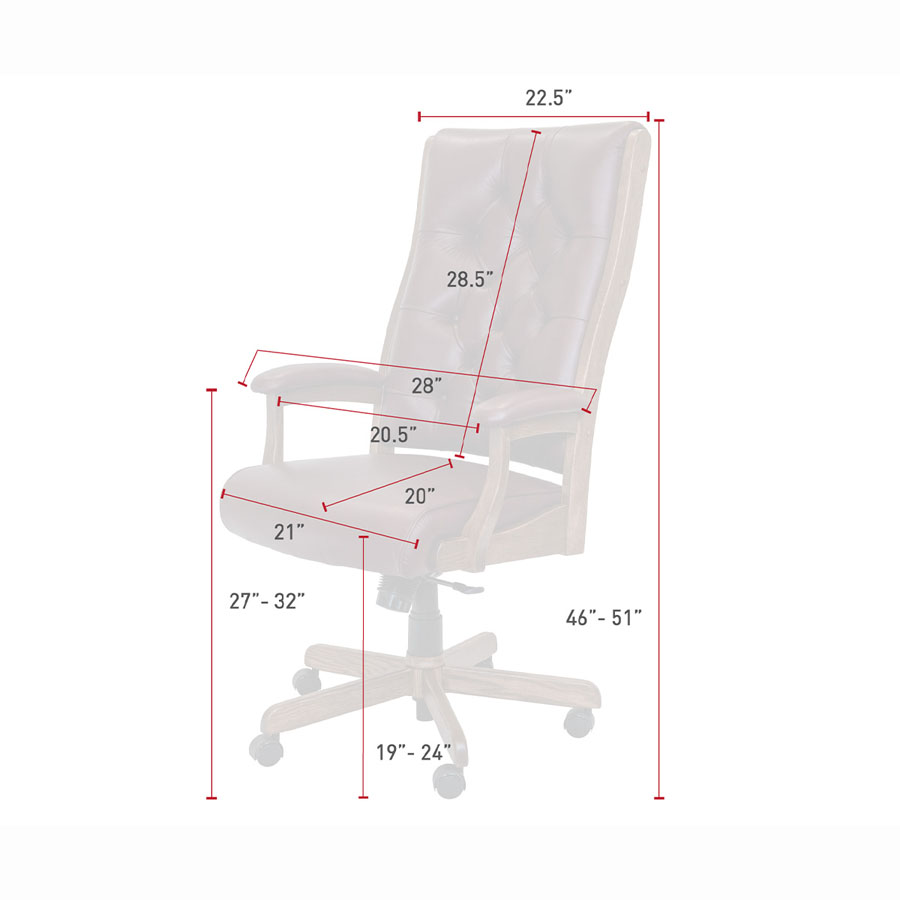 Clark Executive Tufted Chair