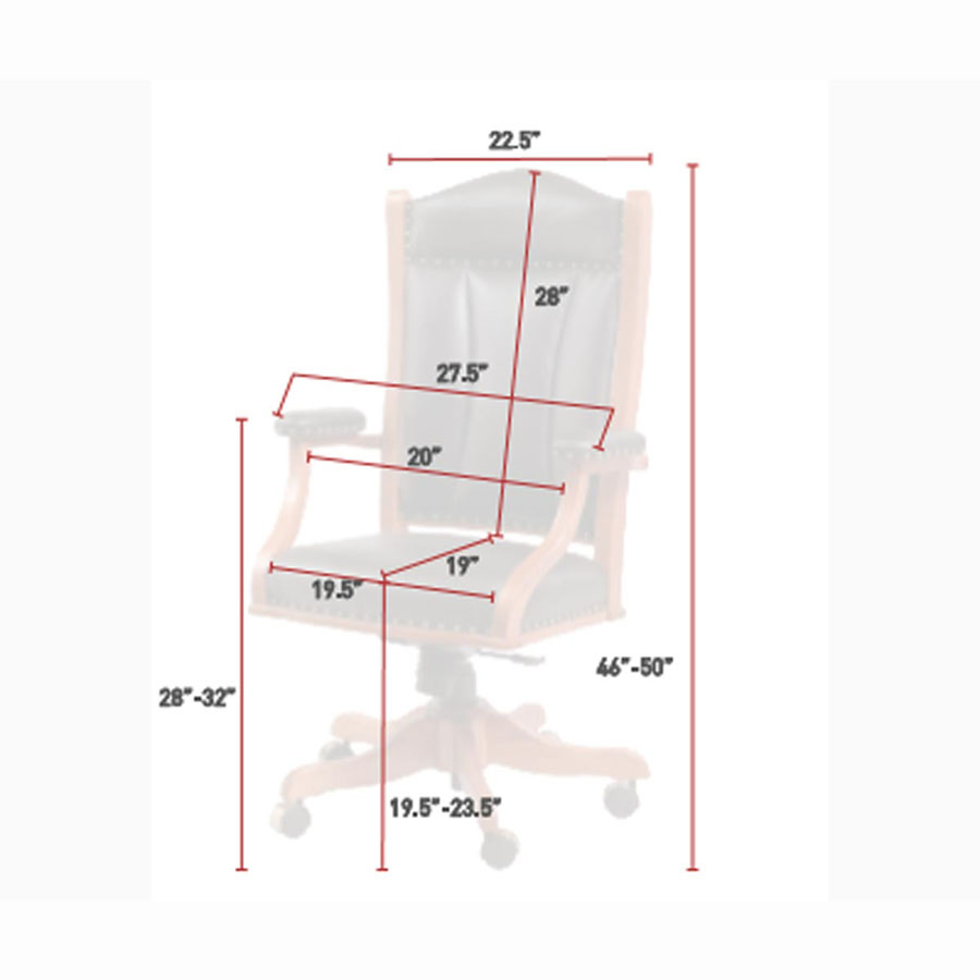 High Back Desk Chair