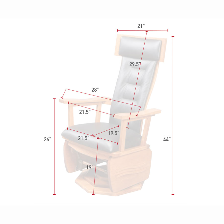 London Swivel Glider