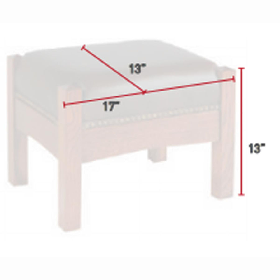 Buckeye Mission Footstool