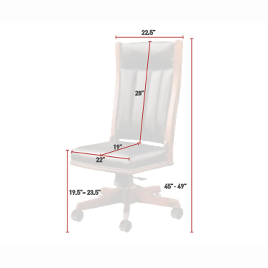 Mission Desk Chair