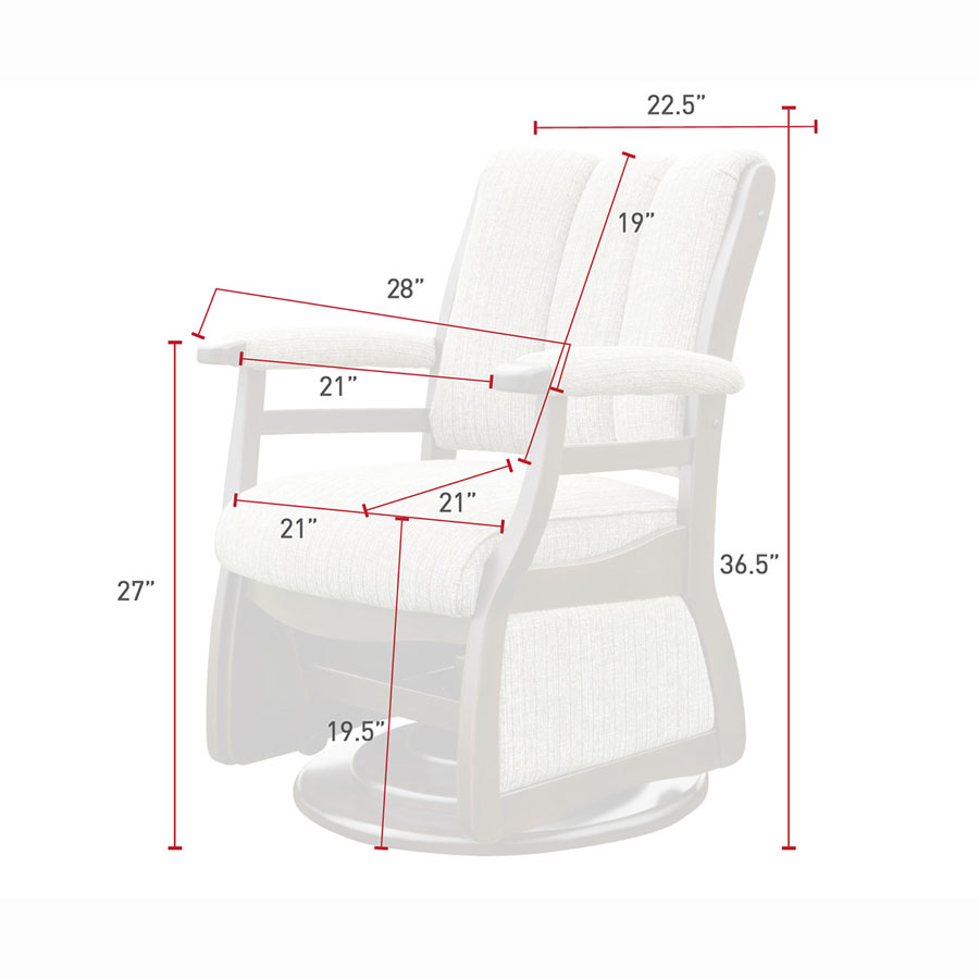 Paris Swivel Gliders